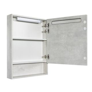 Зеркало-шкаф Comforty Никосия  00-00014144 60 см белый